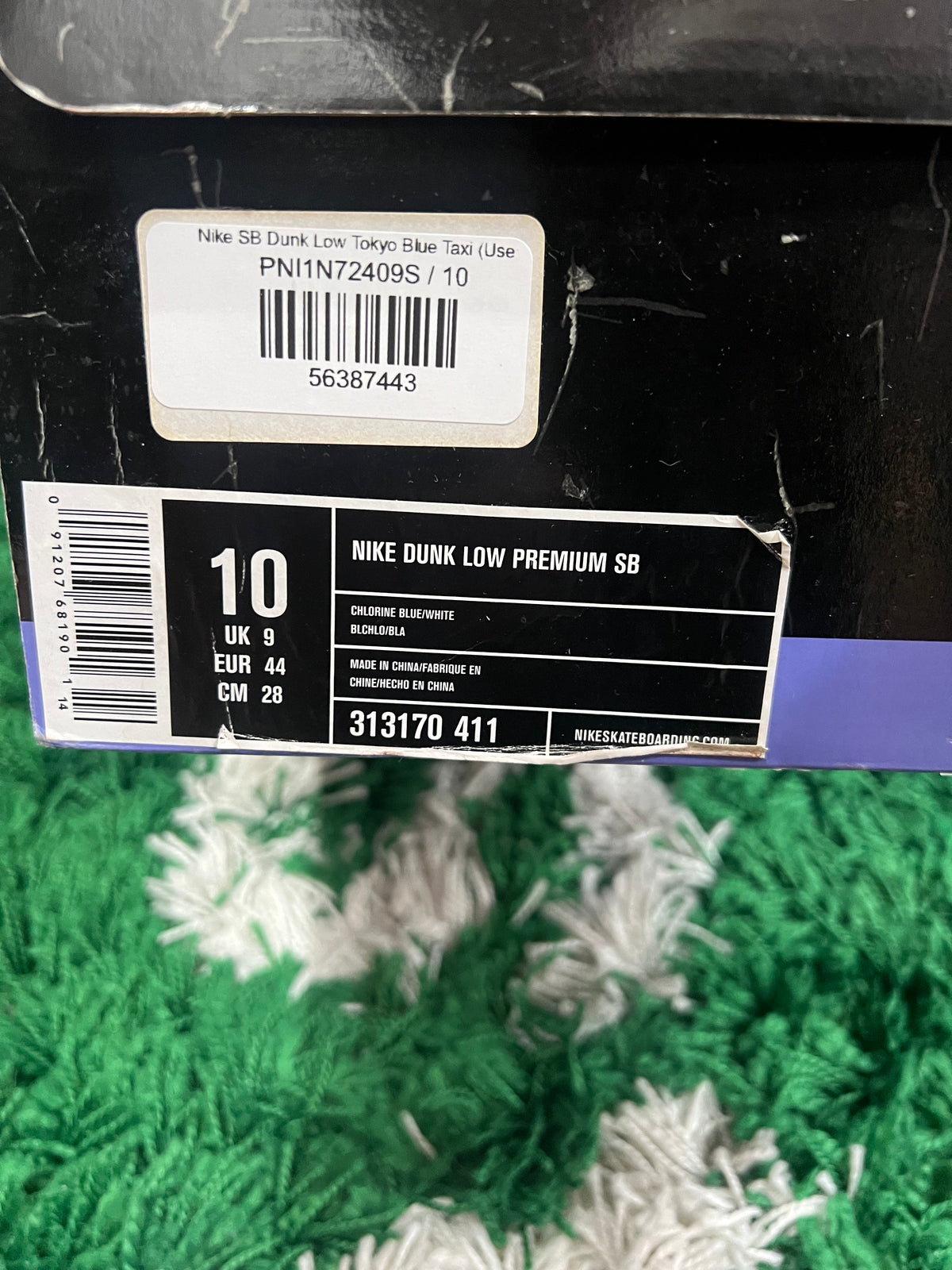 Nike SB Dunk Low Tokyo Blue Taxi (Pre-Owned 10M)