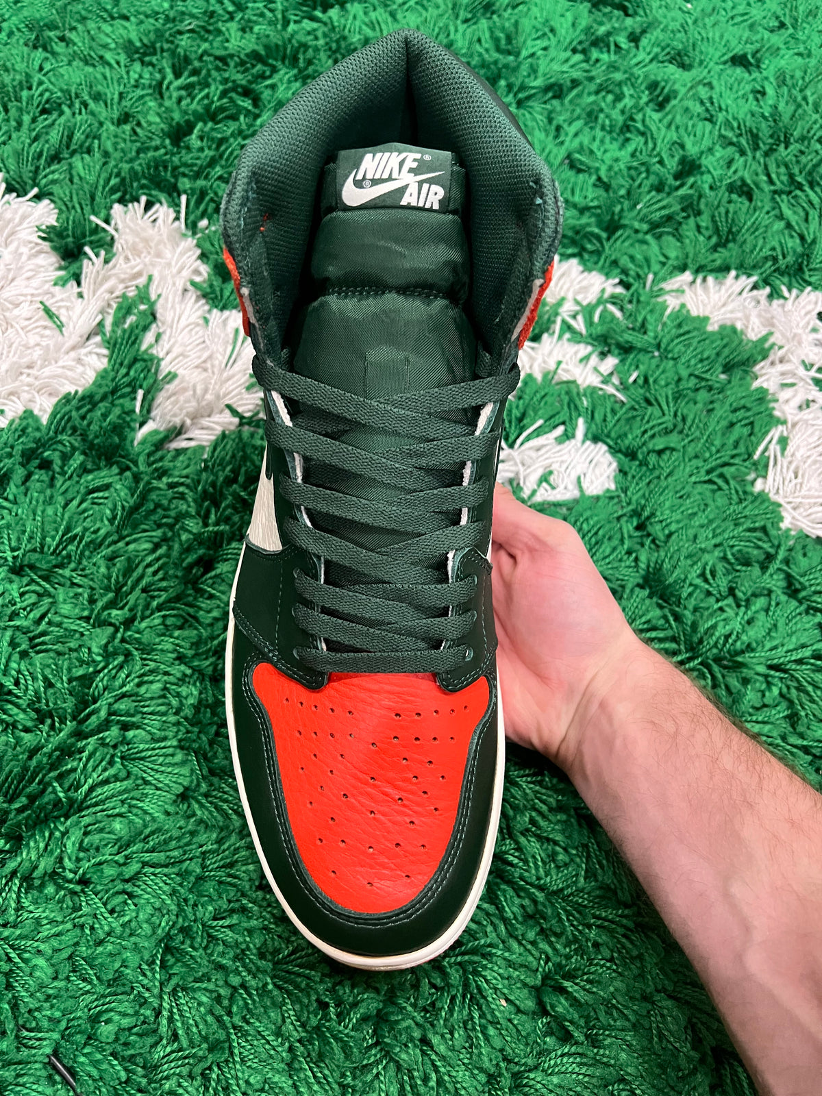 Jordan 1 High SoleFly Art Basel Sail (Preowned 14M)