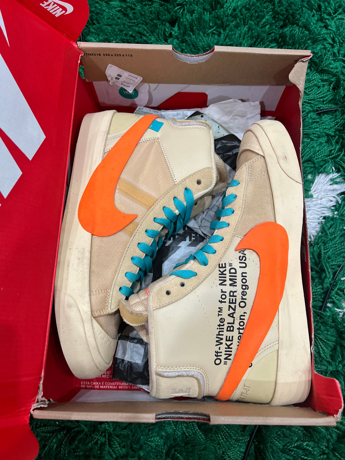 Nike Blazer Mid Off-White All Hallow's Eve (Preowned 8M)