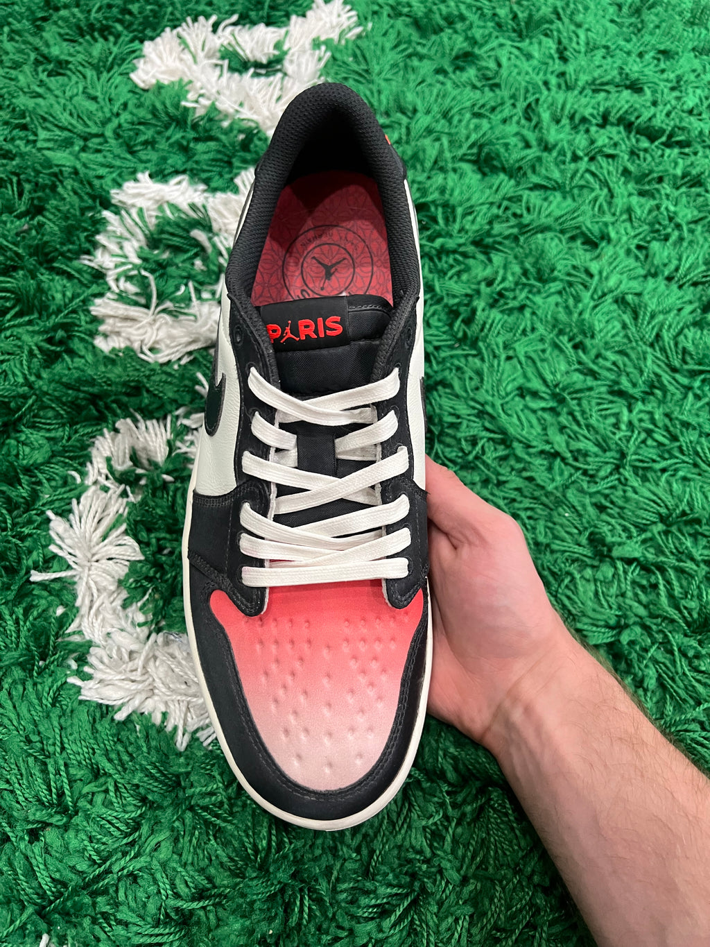 Jordan 1 Low PSG Paris Saint-Germain (Preowned 10.5M)