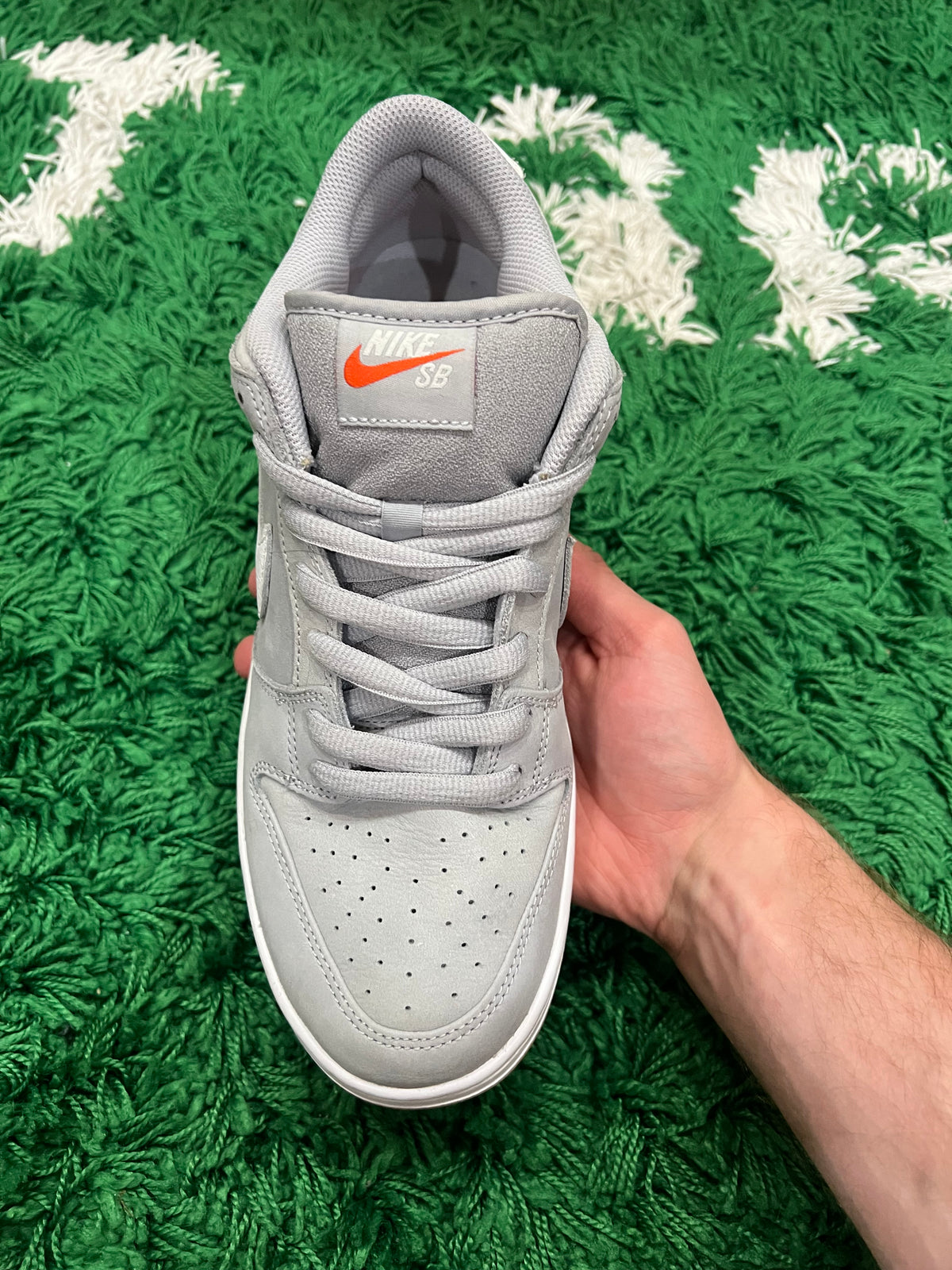 Nike SB Dunk Low Orange Label Wolf Grey Gum (Preowned 10M)