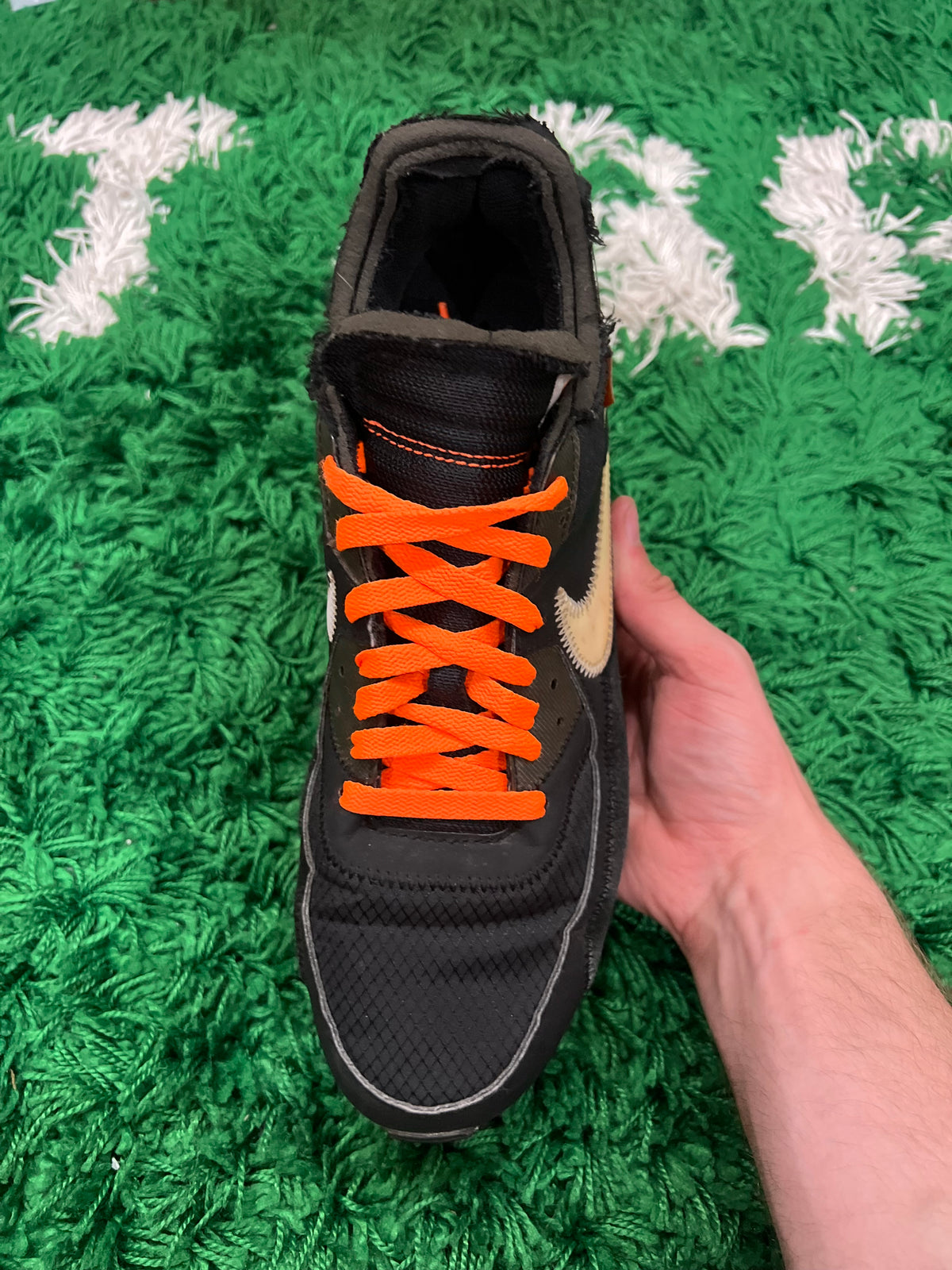 Nike Air Max 90 Off-White Black (Preowned 11M)