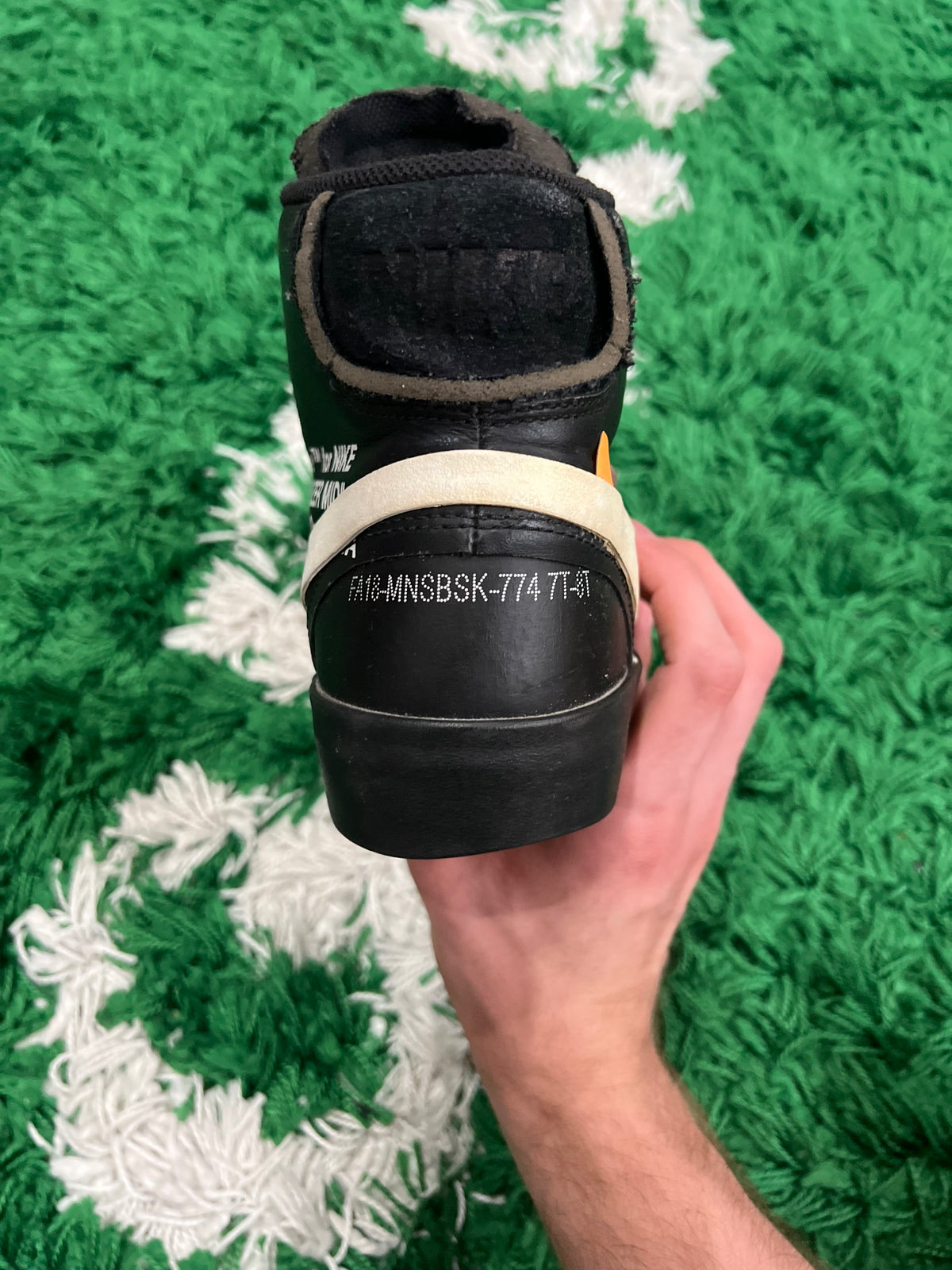 Nike Blazer Mid Off-White Grim Reaper (Preowned 8.5M)