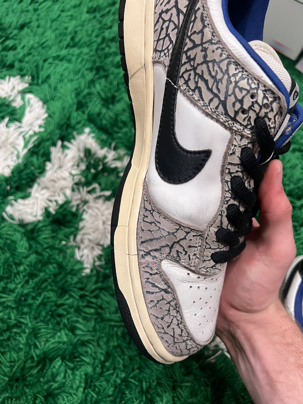 Nike SB Dunk Low Supreme White Cement (2002) (Preowned 9.5M)