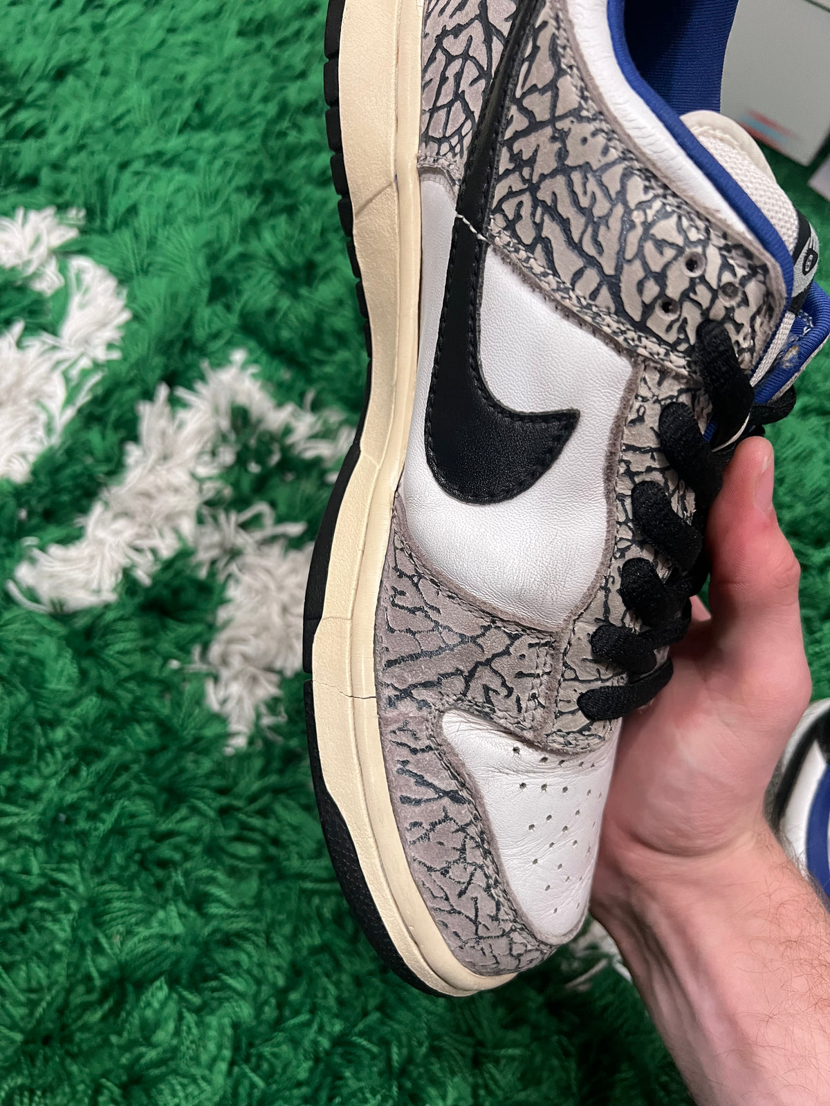Nike SB Dunk Low Supreme White Cement (2002) (Preowned 9.5M)