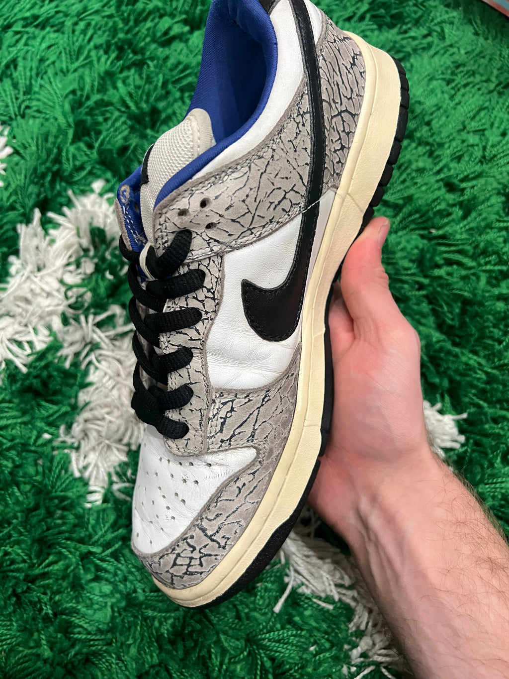 Nike SB Dunk Low Supreme White Cement (2002) (Preowned 9.5M)