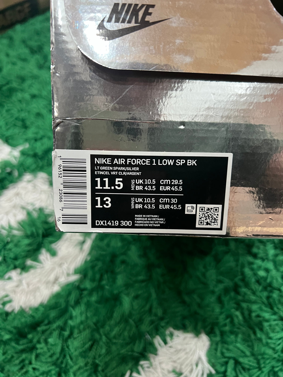 Nike Air Force 1 Low Off-White Brooklyn (Preowned 11.5M)