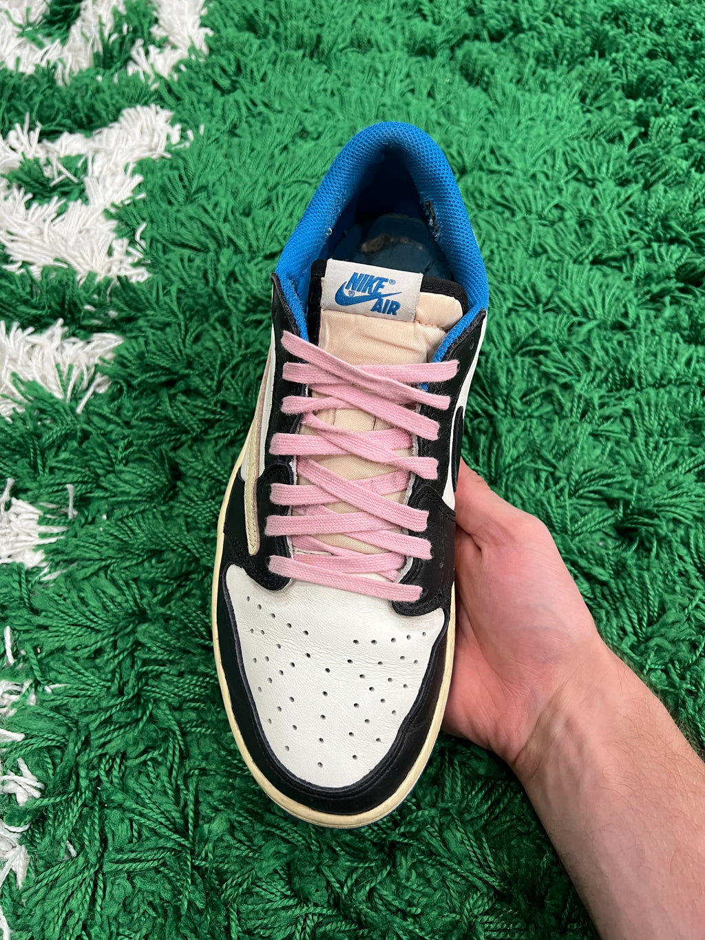 Jordan 1 Low Fragment x Travis Scott (Pre-Owned Size 9M)