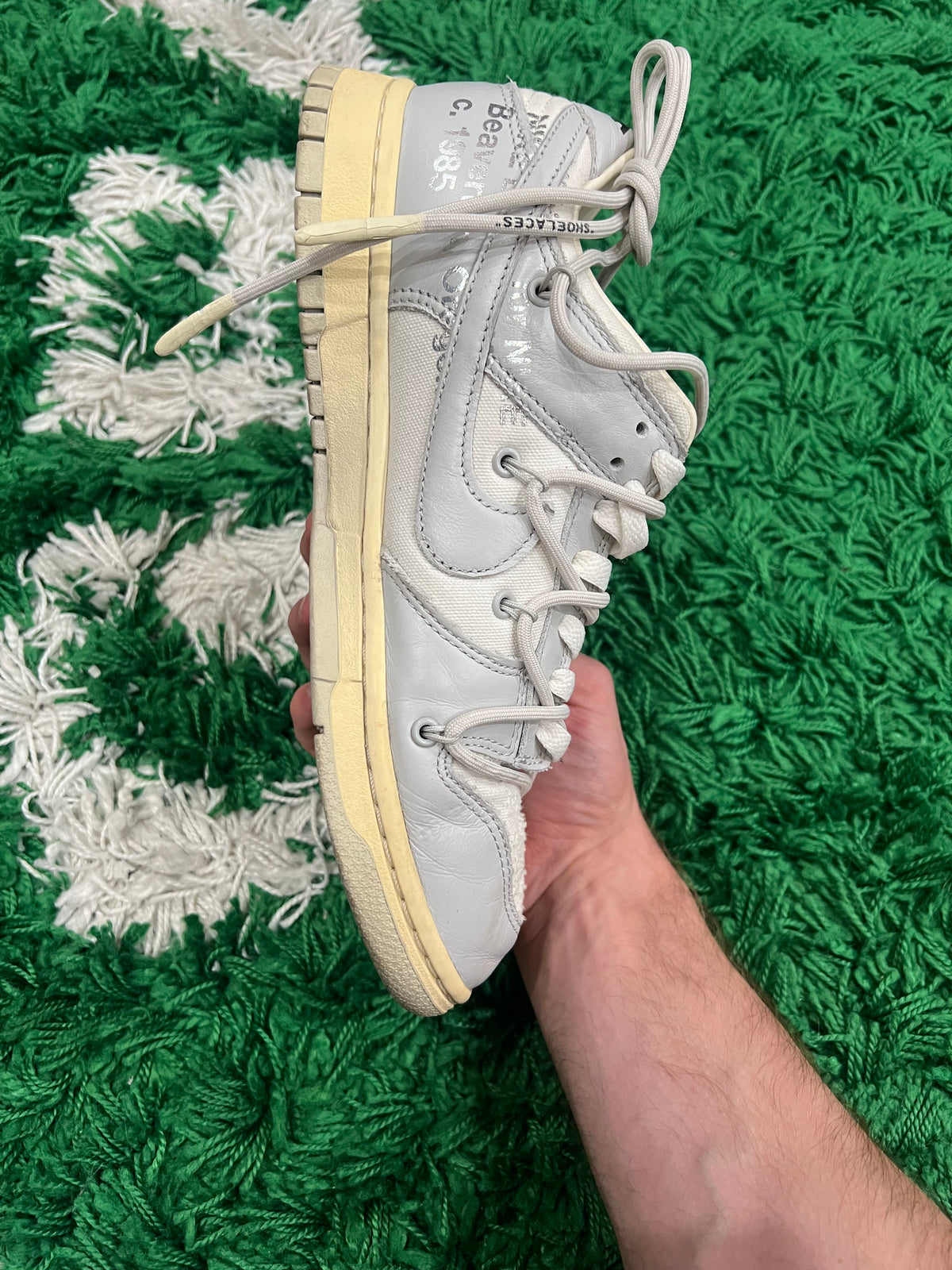 Nike Dunk Low Off-White Lot 42 (Preowned 8.5M)
