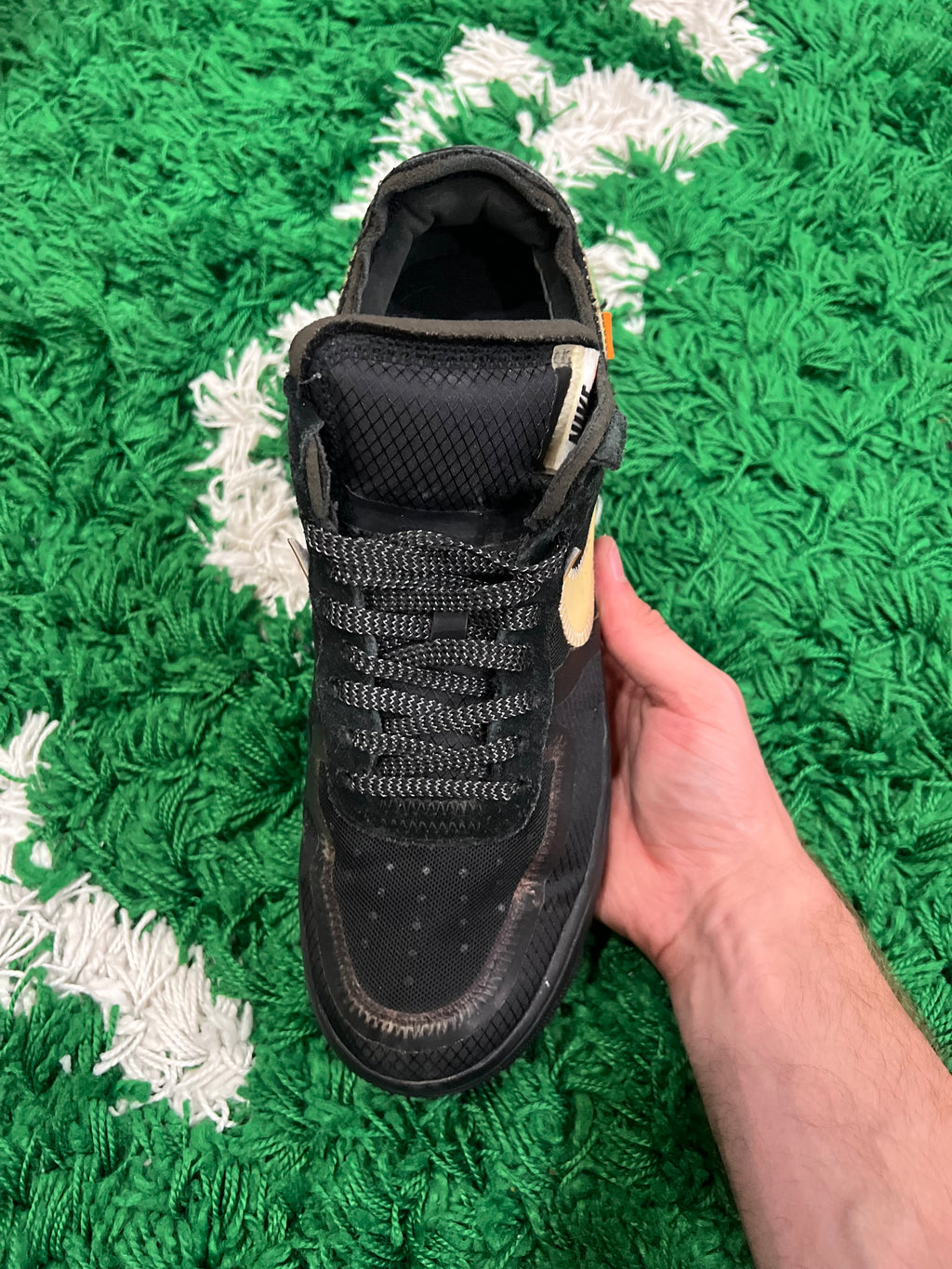 Nike Air Force 1 Low Off-White Black White (Preowned 9.5M)