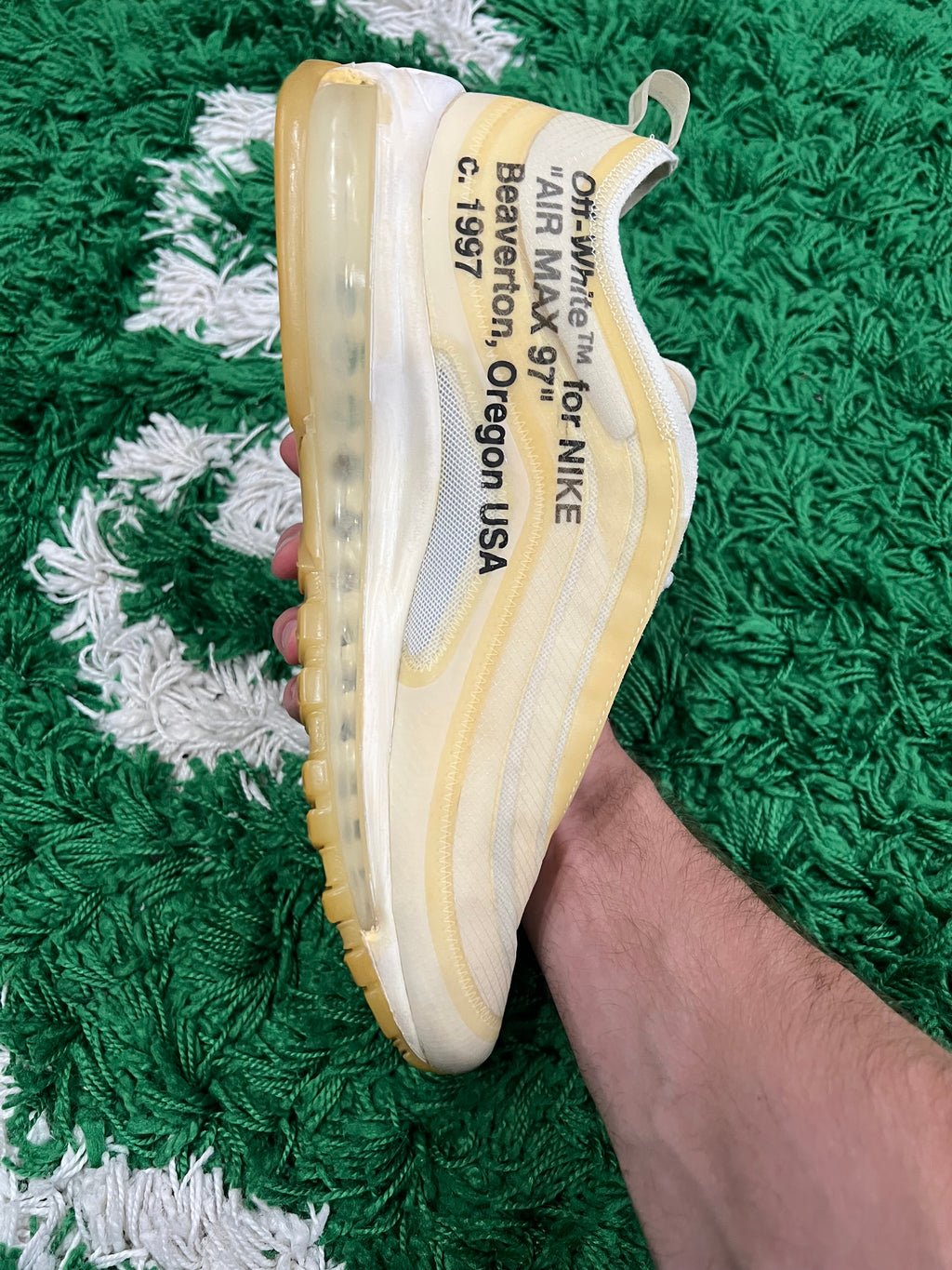 Nike Air Max 97 Off-White (Preowned 10M)
