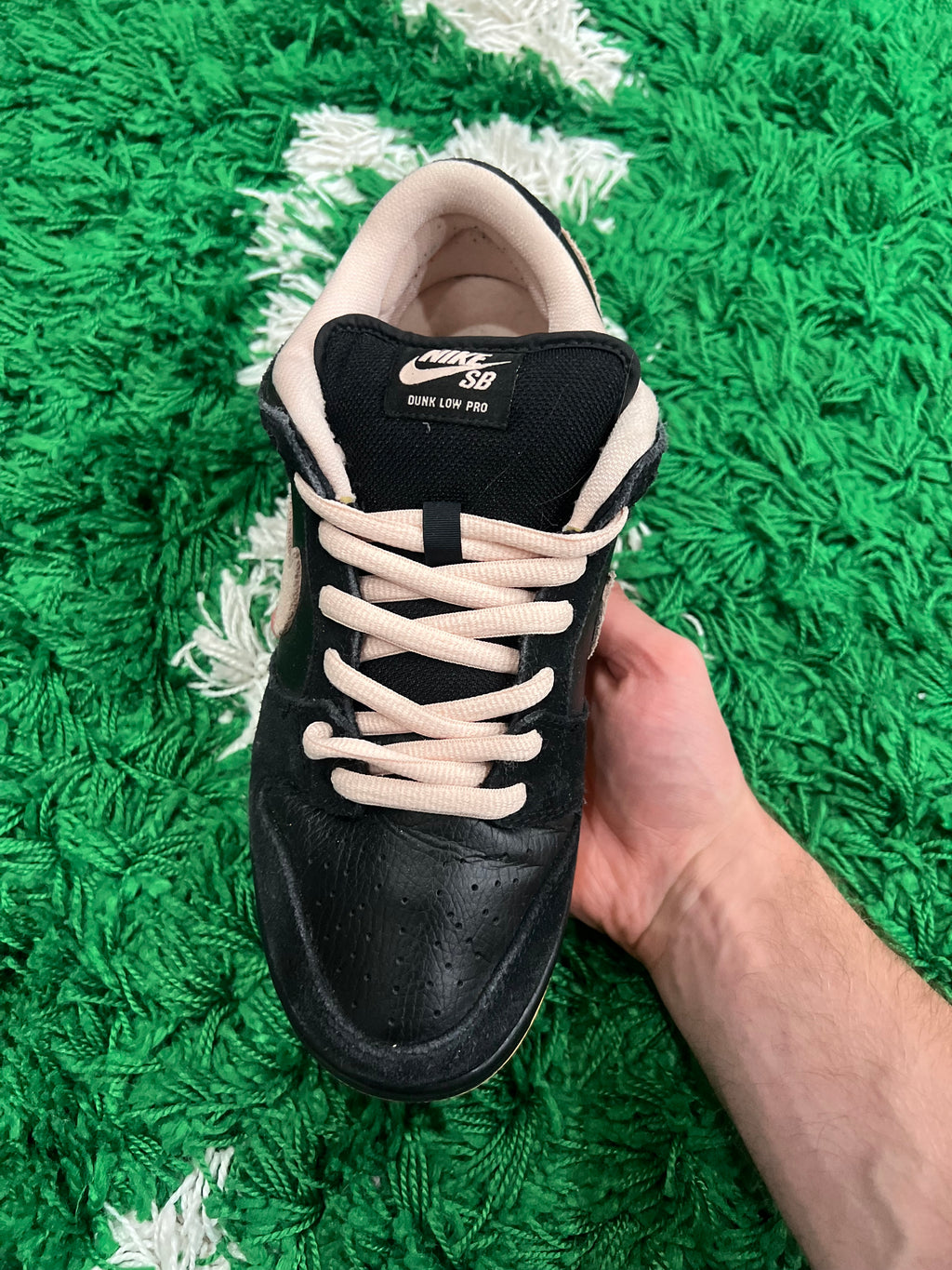 Nike SB Dunk Low Black Washed Coral (Preowned 9M)
