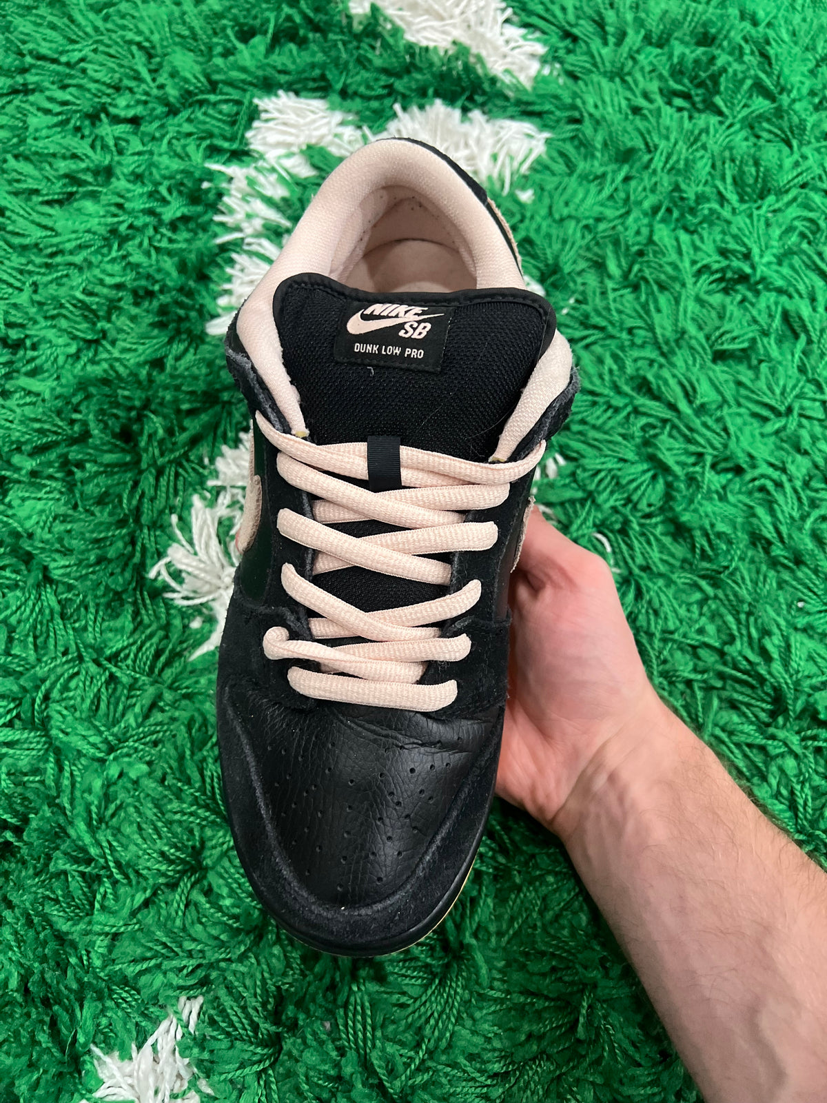 Nike SB Dunk Low Black Washed Coral (Preowned 9M)