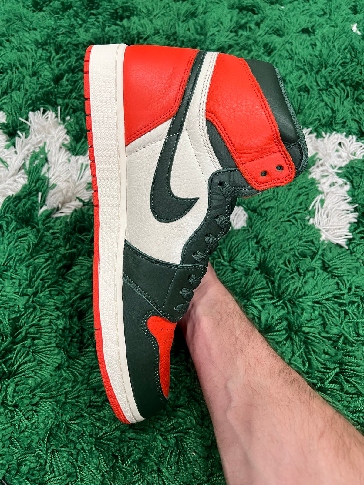 Jordan 1 High SoleFly Art Basel Sail (Preowned 14M)