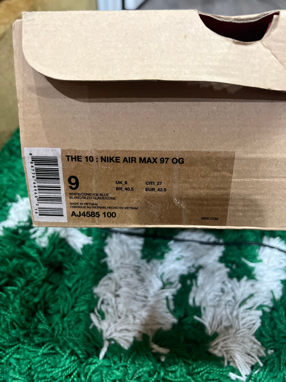 Nike Air Max 97 Off-White (Preowned 9M)