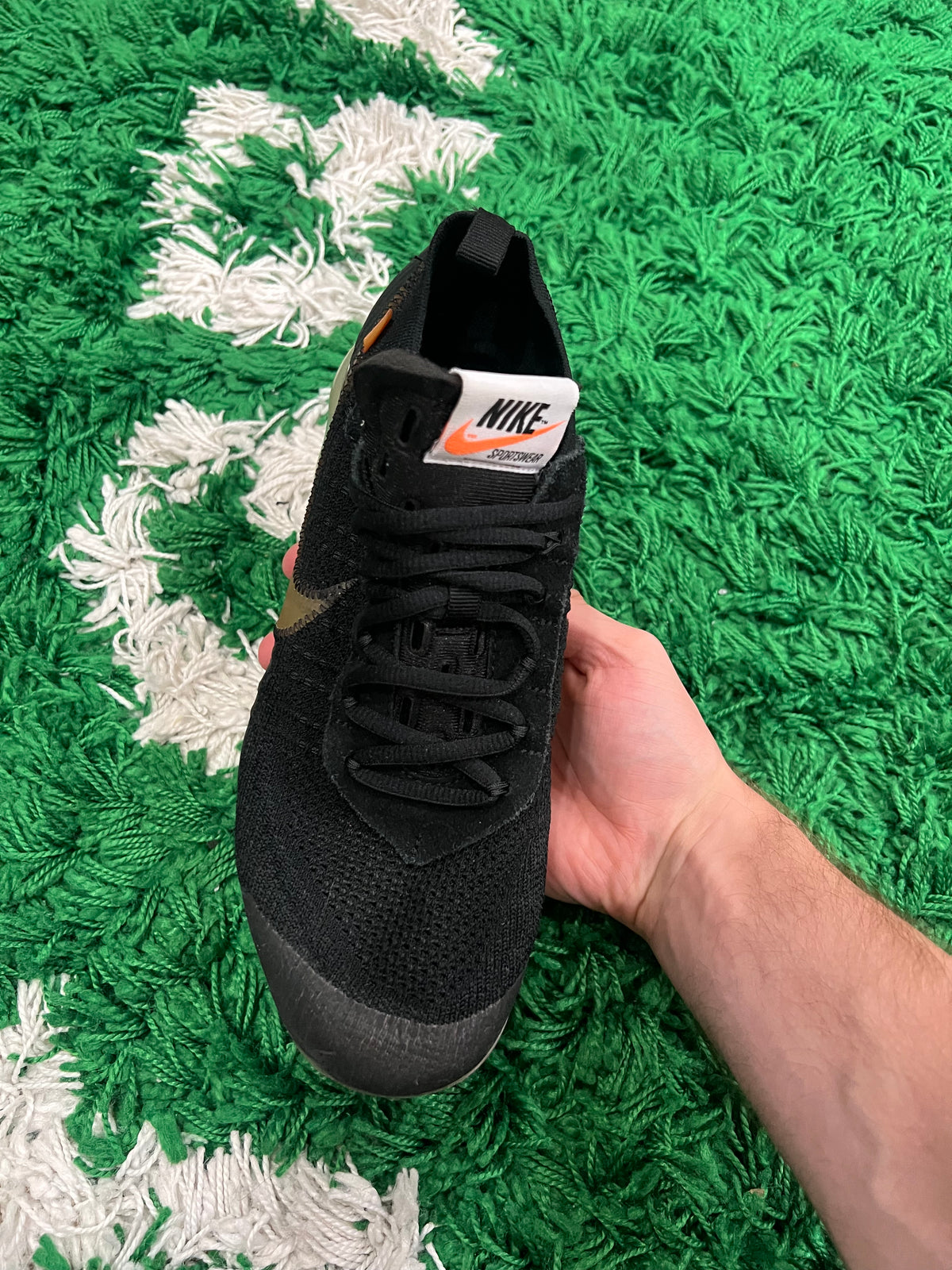 Nike Air VaporMax Off-White Black (2018) (Preowned 9.5M)