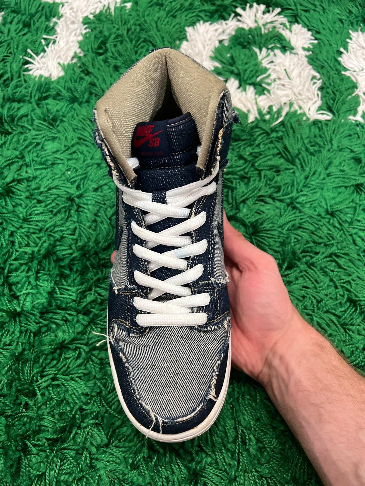 Nike SB Dunk High Reese Forbes Denim (Preowned 9M)