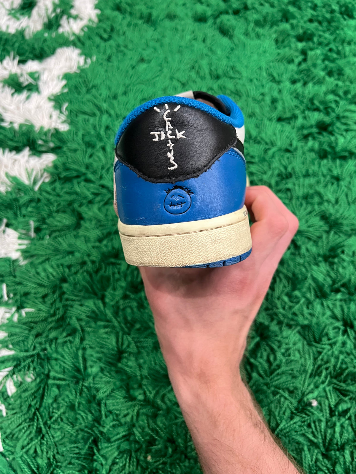 Jordan 1 Low Fragment x Travis Scott (Pre-Owned Size 9M)