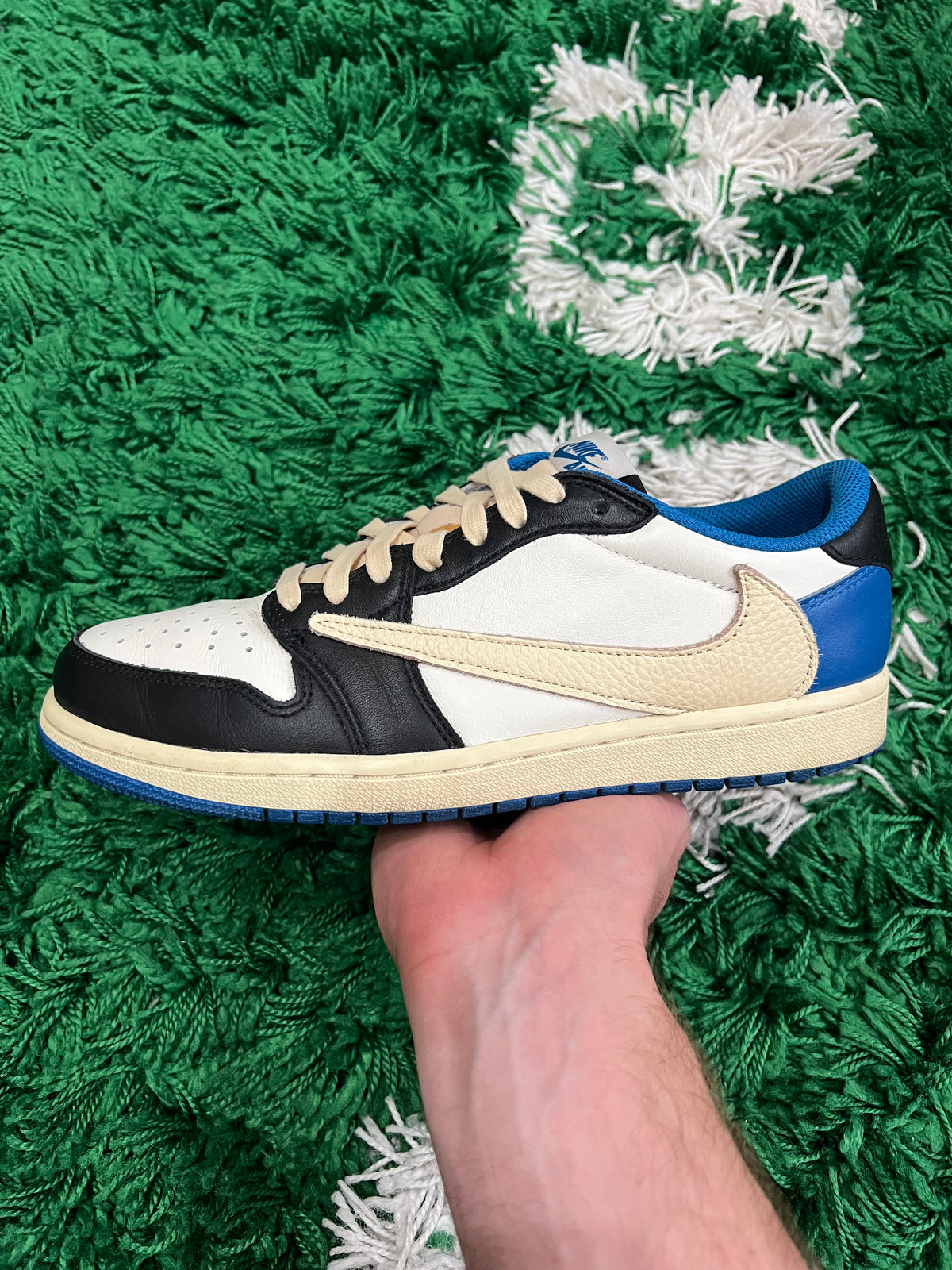 Jordan 1 Low Fragment x Travis Scott (Preowned 8M)