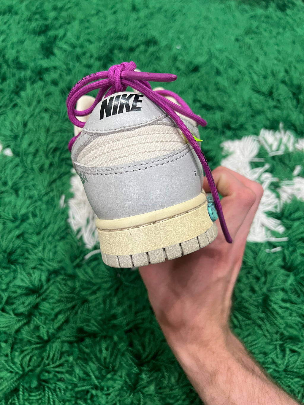 Nike Dunk Low Off-White Lot 45 (Preowned 8M)