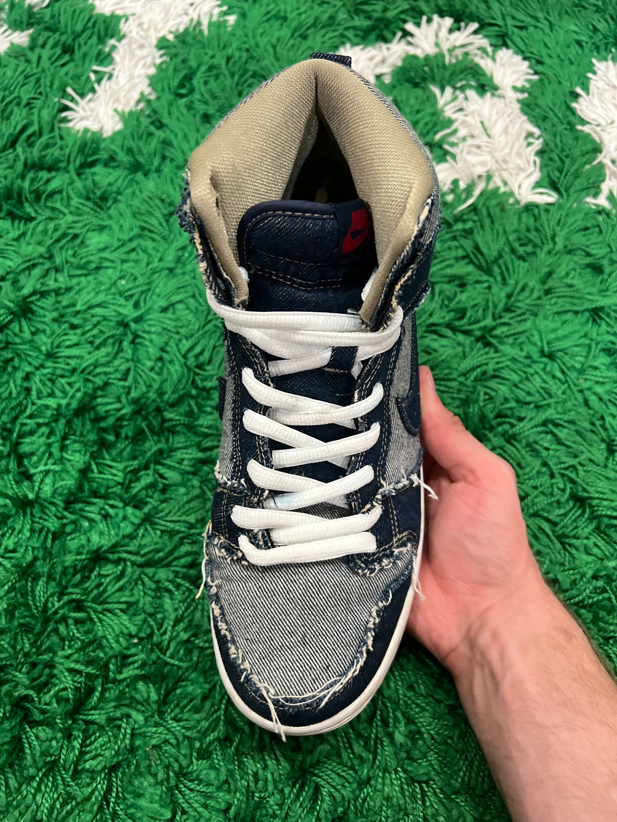 Nike SB Dunk High Reese Forbes Denim (Preowned 9M)