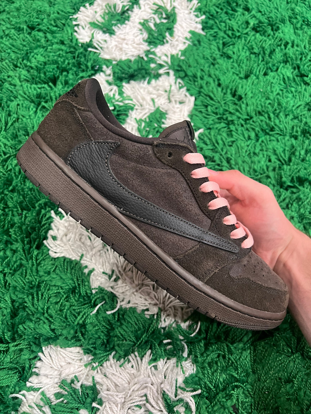Jordan 1 Low Travis Scott Velvet Brown (Pre-Owned 9M)