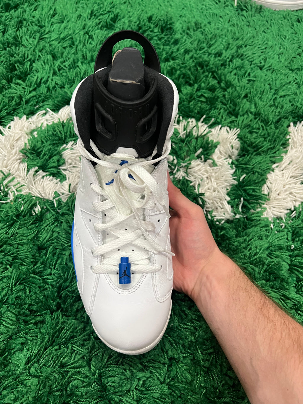 Jordan 6 Sport Blue (2014) (Preowned 11.5M)