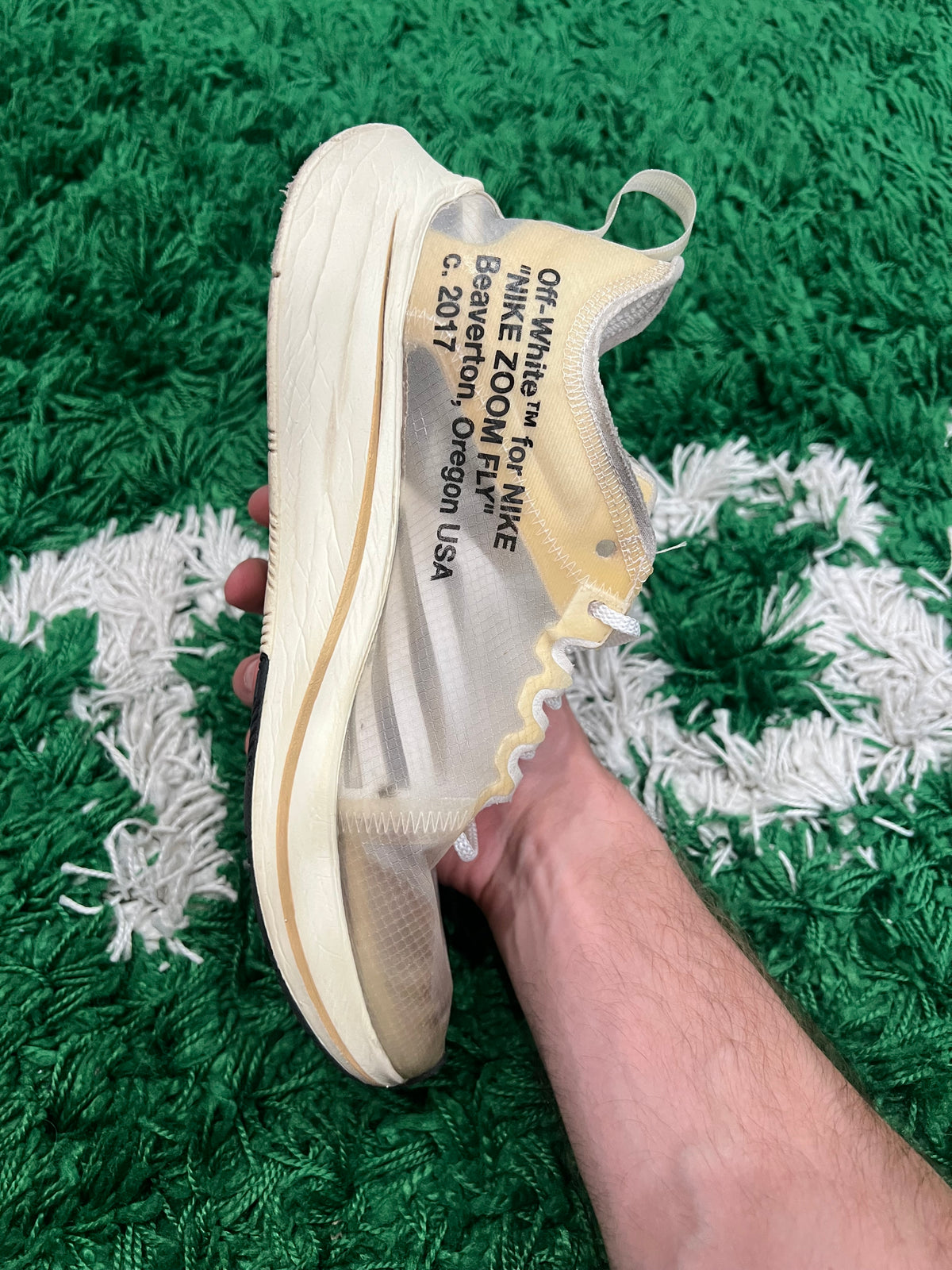 Nike Zoom Fly Off-White (Preowned 7M)