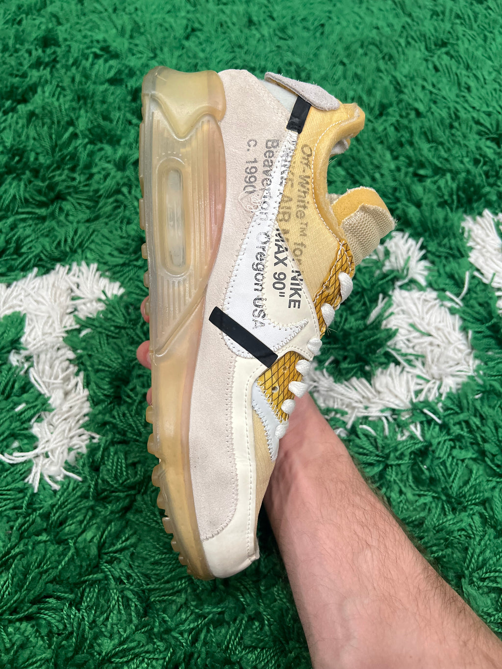 Nike Air Max 90 Off-White (Preowned 8.5M)