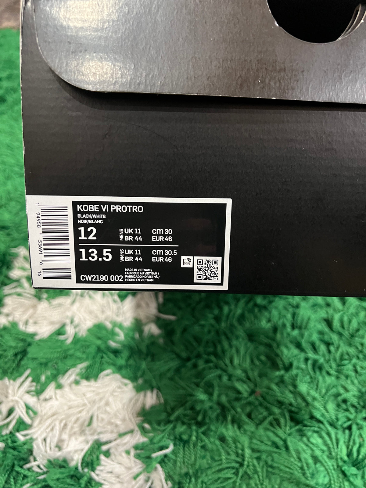 Nike Kobe 6 Mambacita Sweet 16 (Preowned 12M)