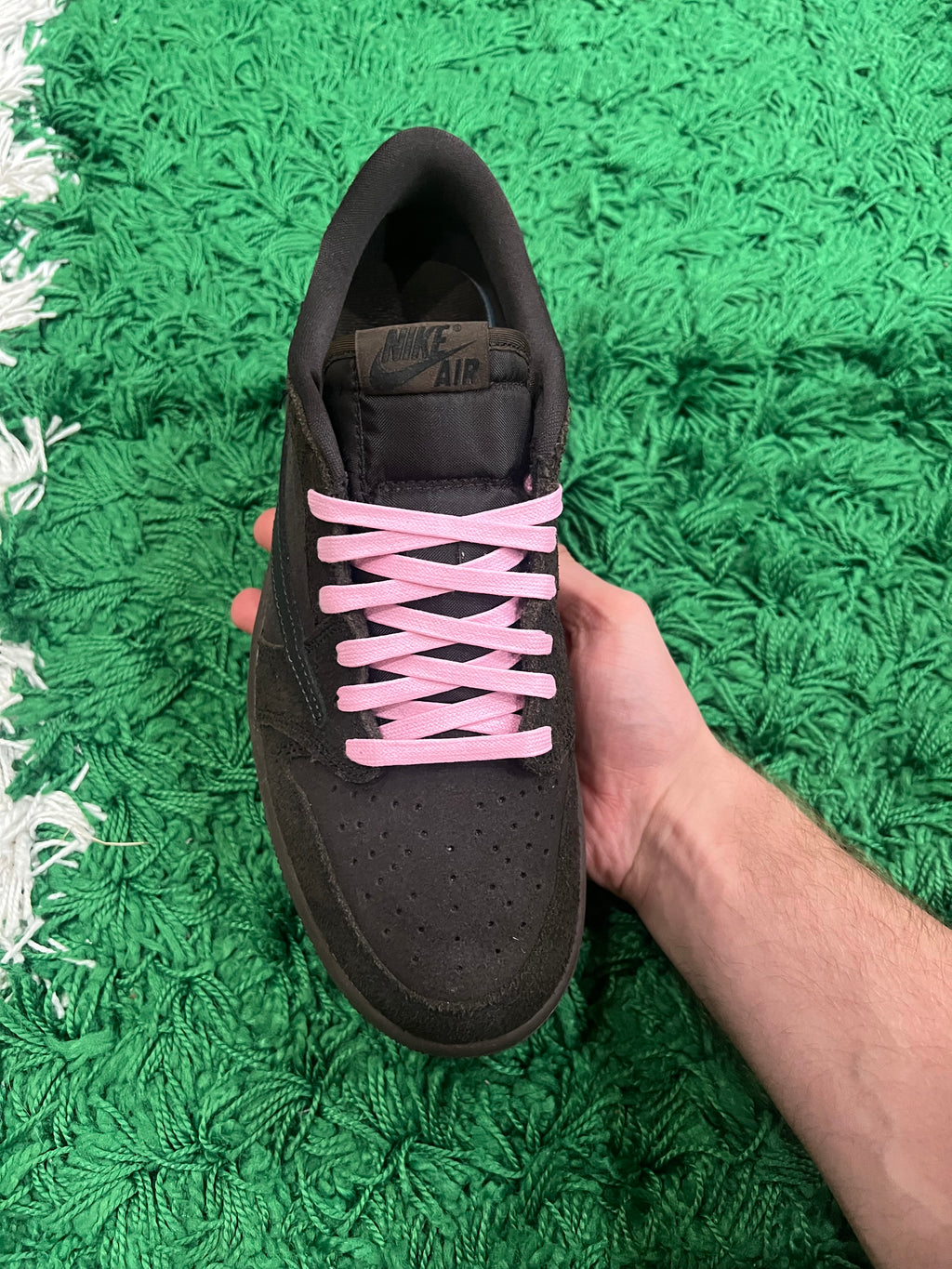 Jordan 1 Low Travis Scott Velvet Brown (Preowned 8.5M)