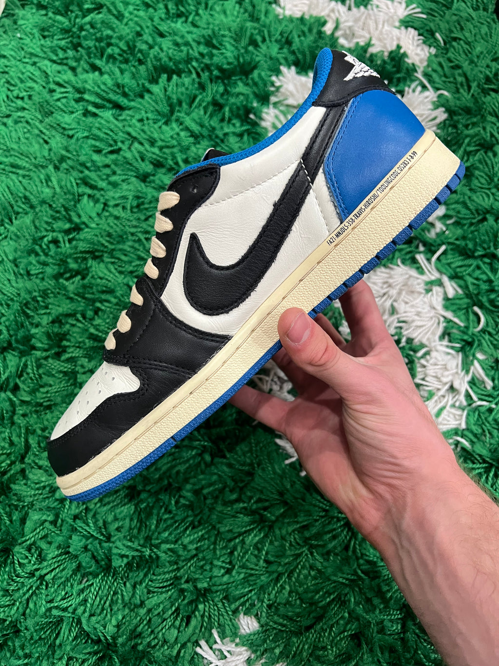 Jordan 1 Low Fragment x Travis Scott (Preowned 8M)