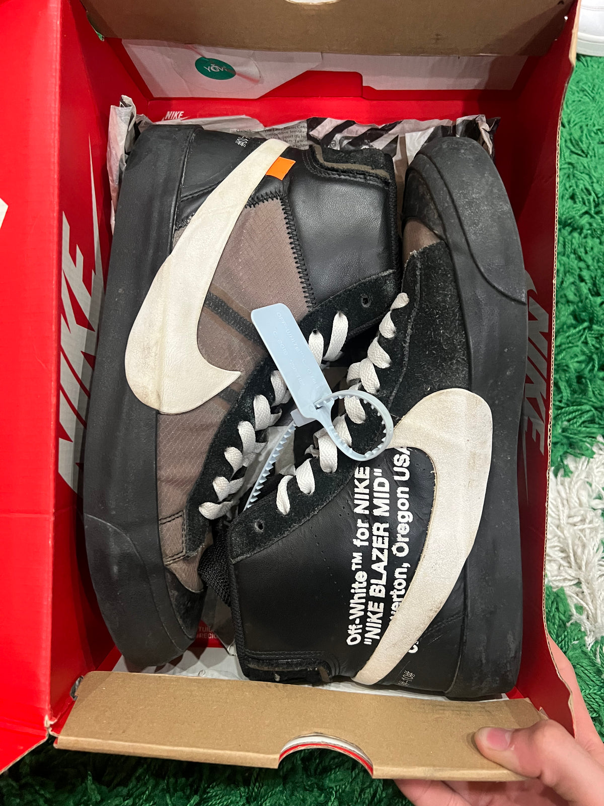 Nike Blazer Mid Off-White Grim Reaper (Preowned 9M)