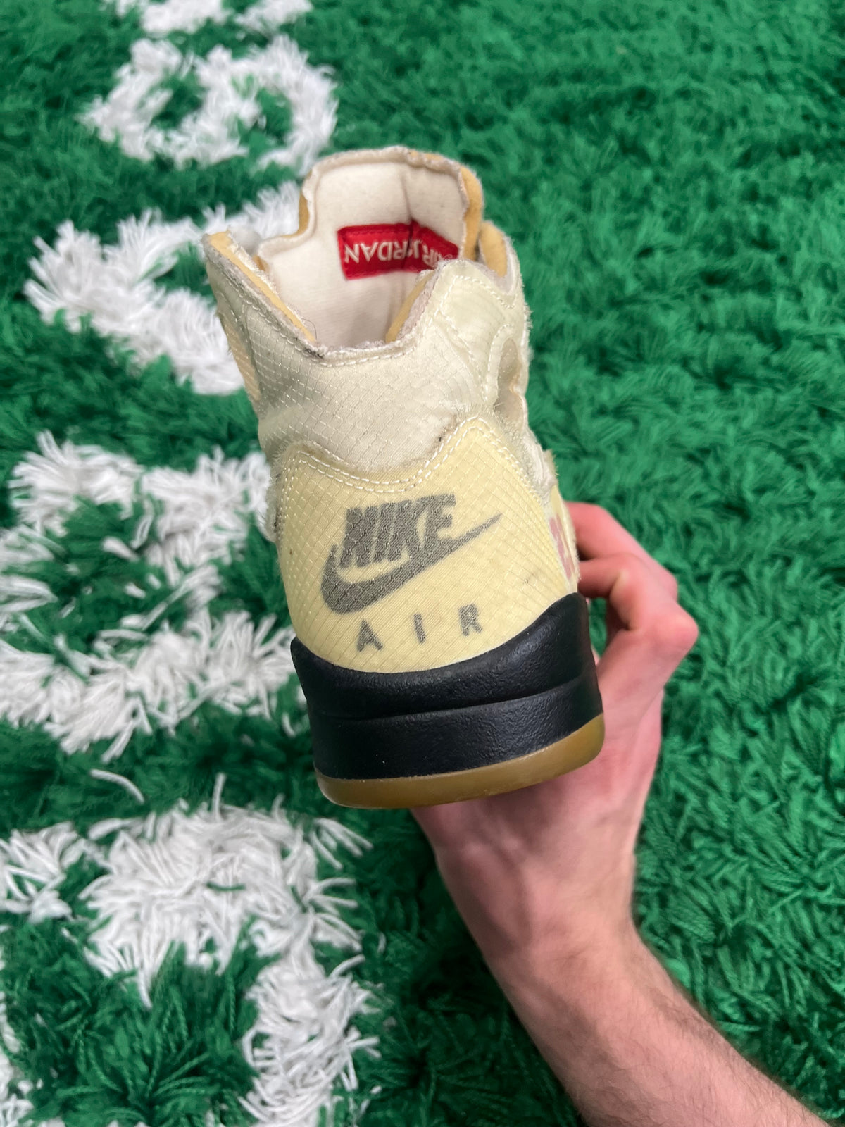 Jordan 5 Off-White Sail (Preowned 8M)