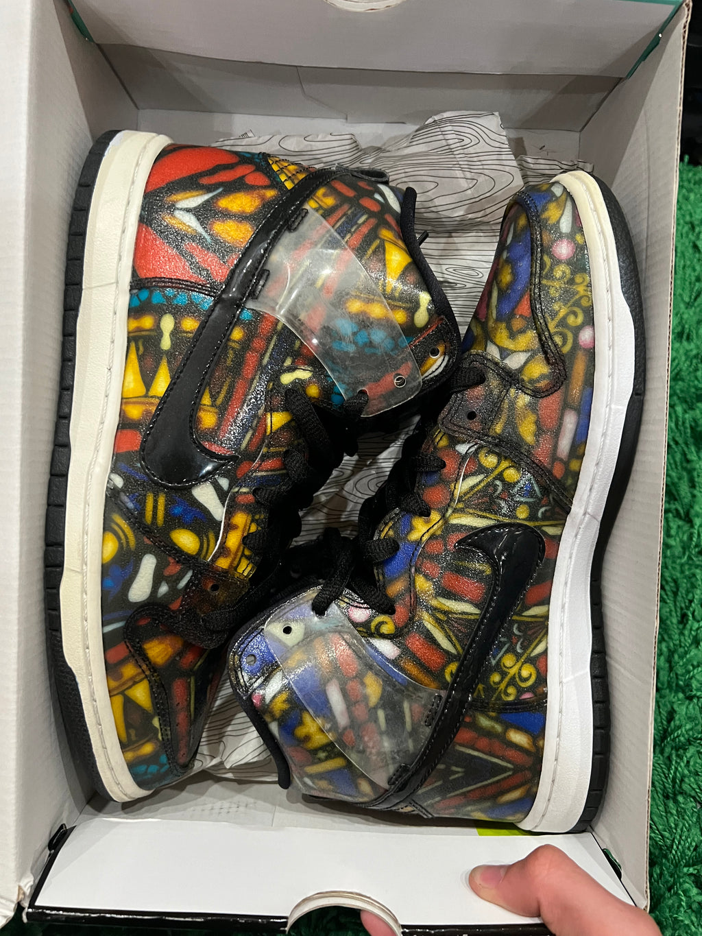 Nike SB Dunk High Concepts Stained Glass (Pre-Owned 8.5M)