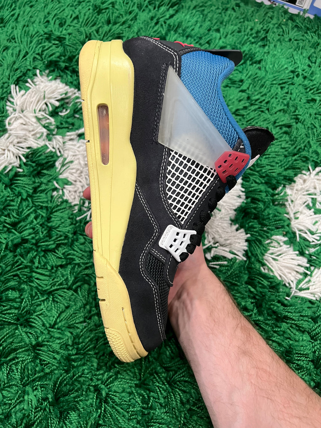 Jordan 4 Union Off Noir (Preowned 8M)