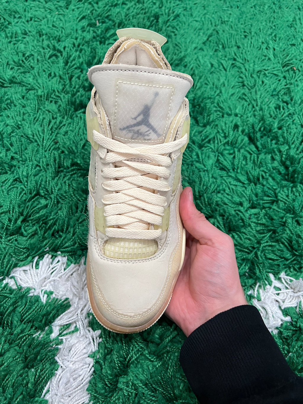 Jordan 4 Off-White Sail (Preowned 5.5M/7W)