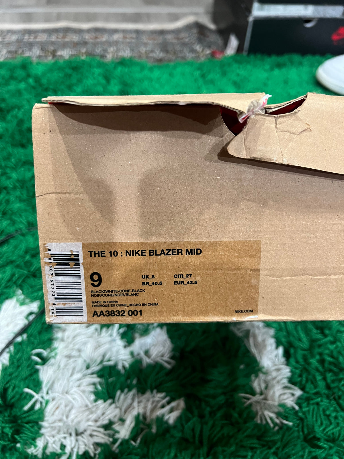 Nike Blazer Mid Off-White Grim Reaper (Preowned 9M)