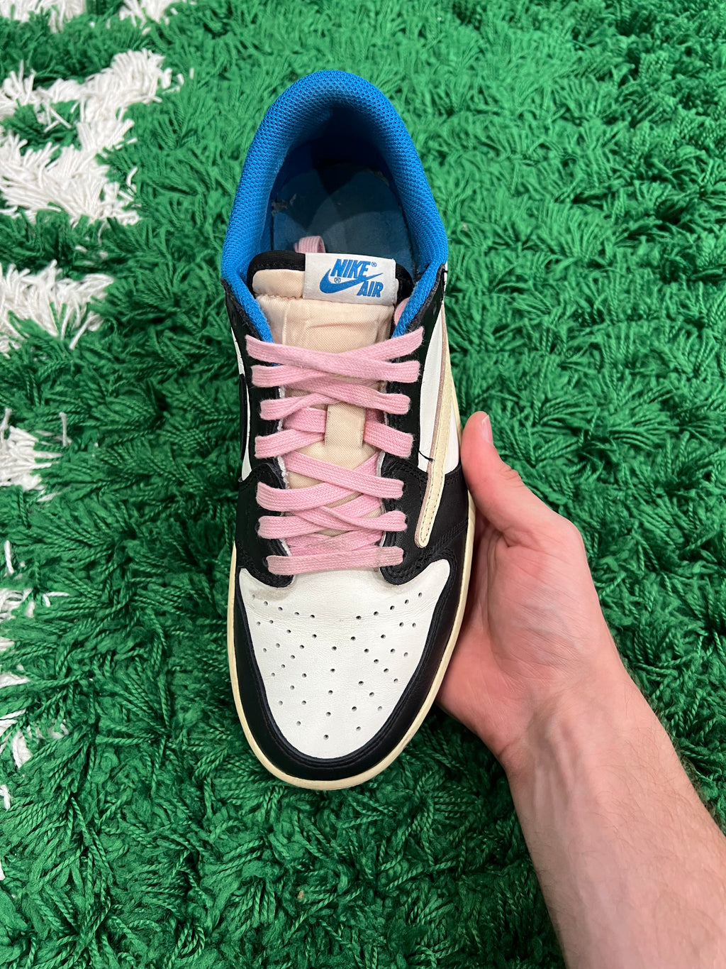 Jordan 1 Low Fragment x Travis Scott (Pre-Owned Size 9M)