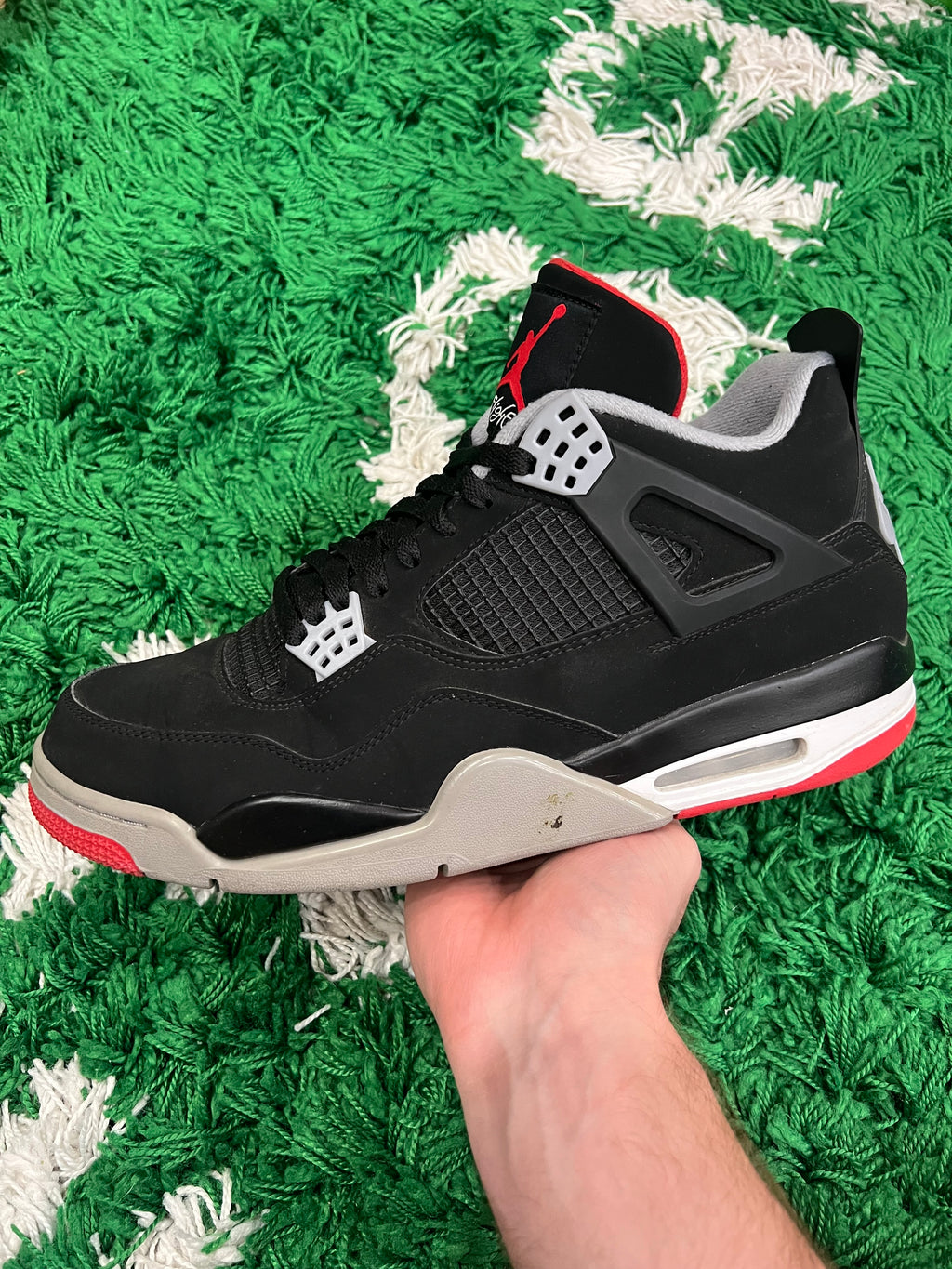 Jordan 4 Bred (2019) (Preowned 12M)