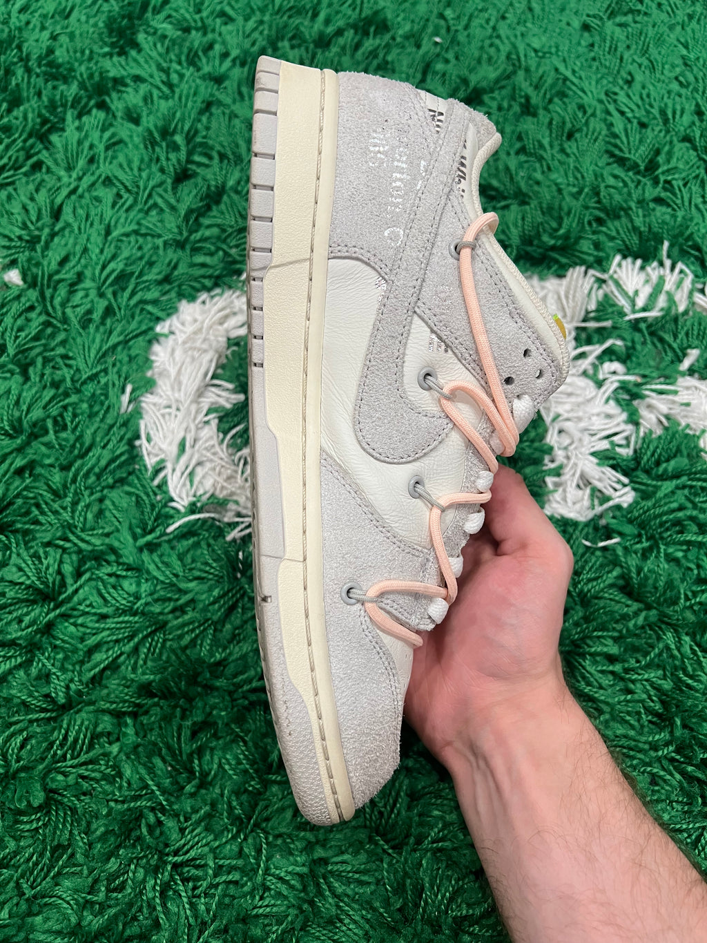 Nike Dunk Low Off-White Lot 12 (Preowned 9.5M)