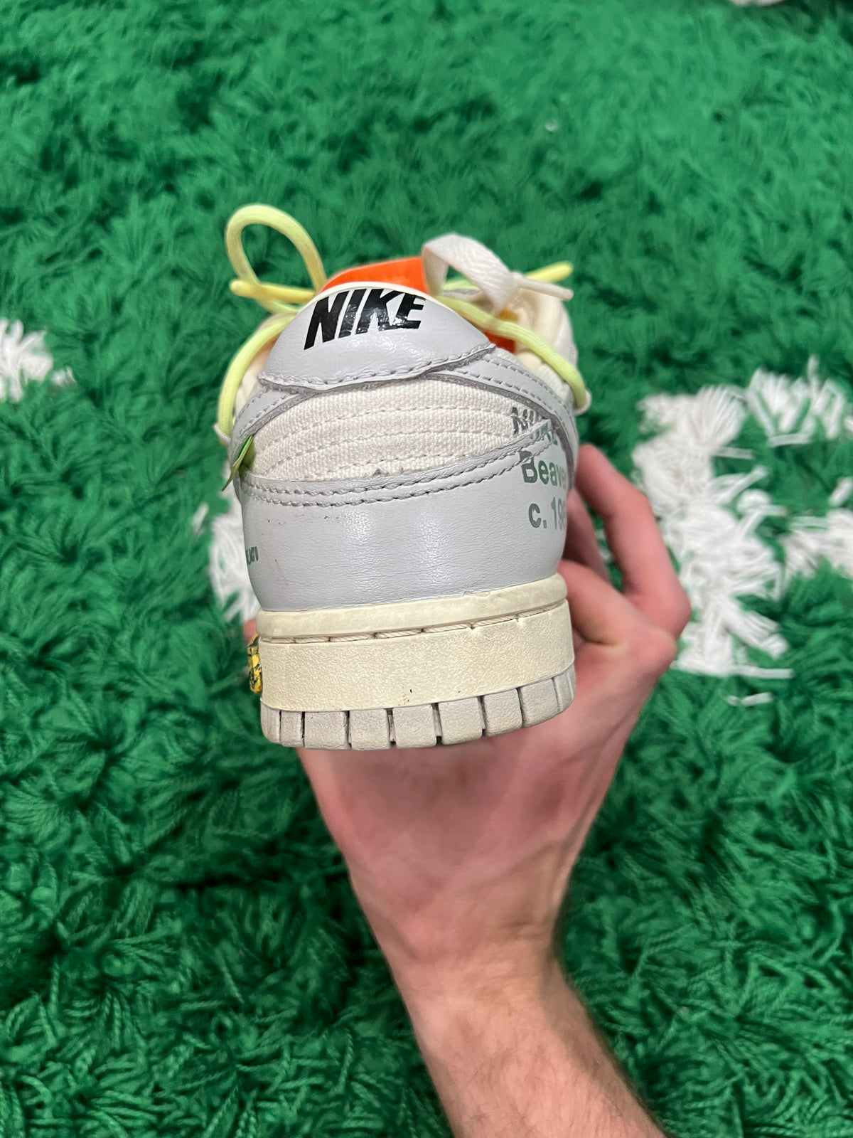 Nike Dunk Low Off-White Lot 43 (Preowned 8M)