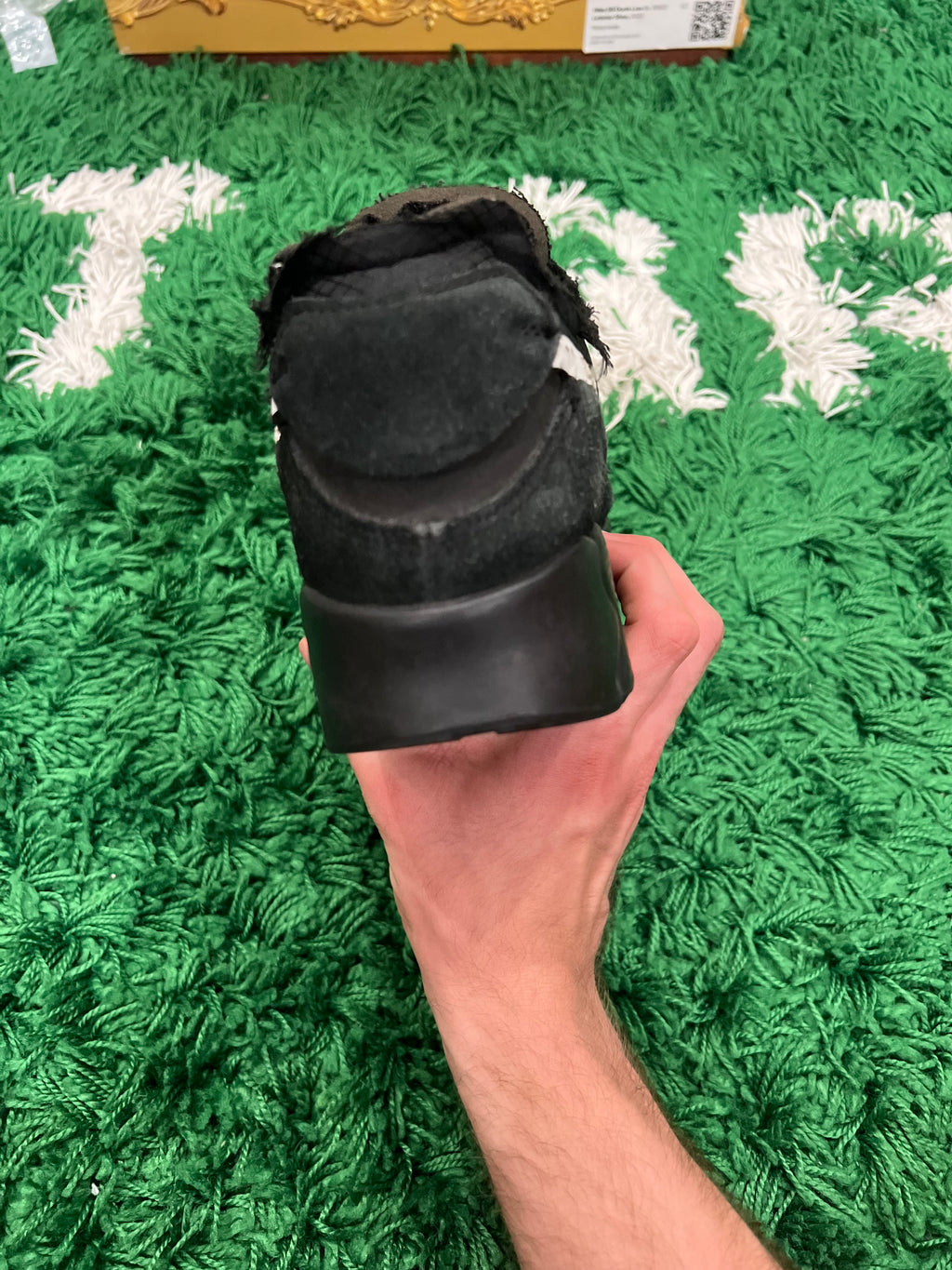 Nike Air Max 90 Off-White Black (Preowned 11M)