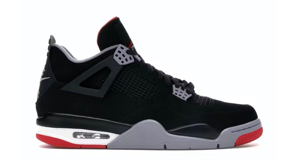 Jordan 4 Bred (2019) (Preowned 12M)
