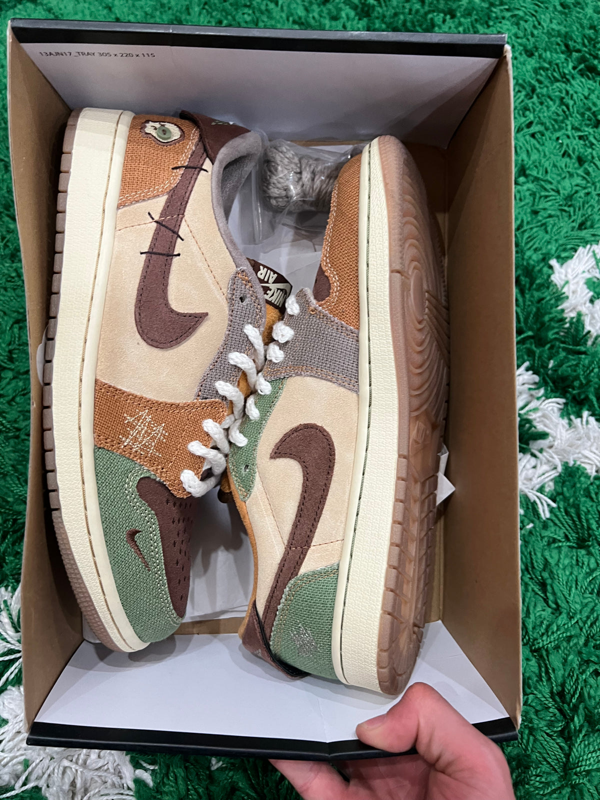 Jordan 1 Low Zion Williamson Voodoo (Pre-Owned 9.5M)