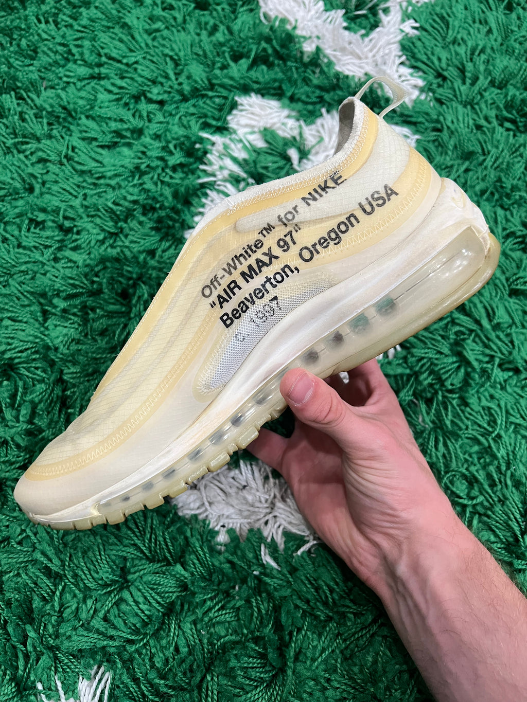 Nike Air Max 97 Off-White (Preowned 9M)