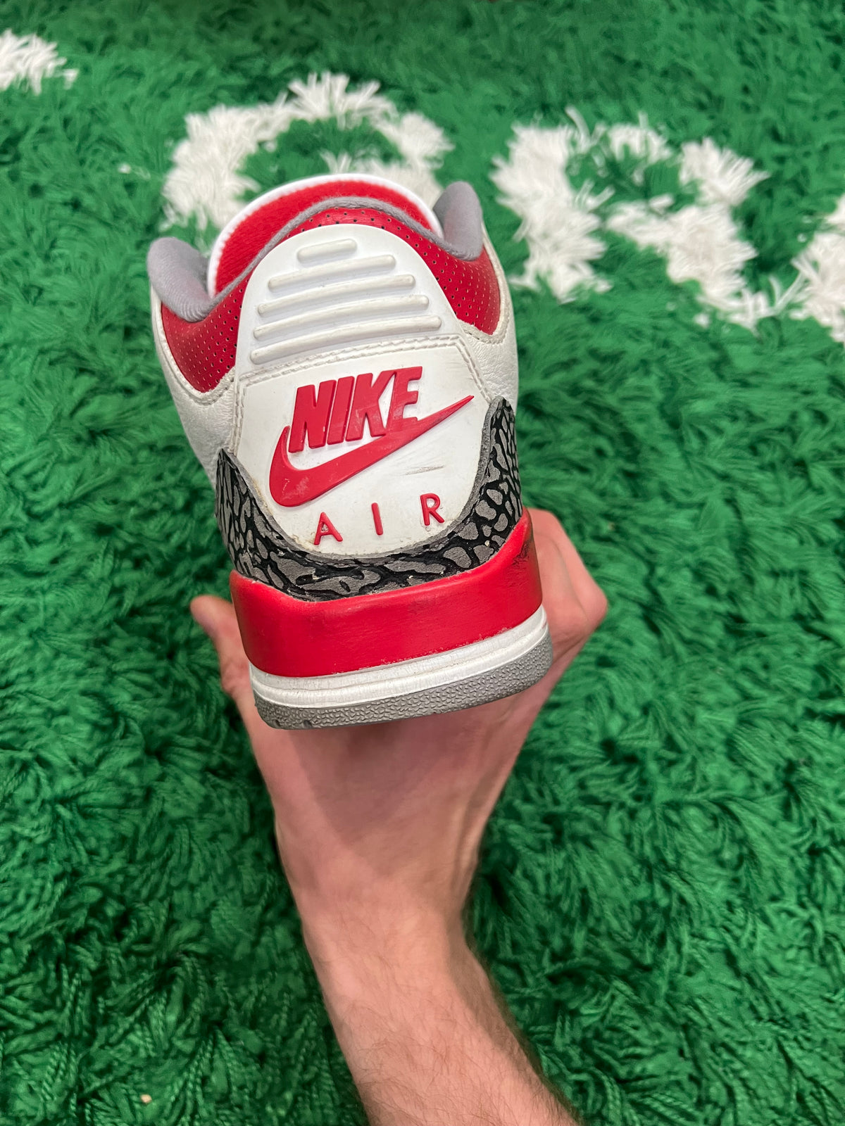 Jordan 3 Fire Red (2022) (Preowned 8M)
