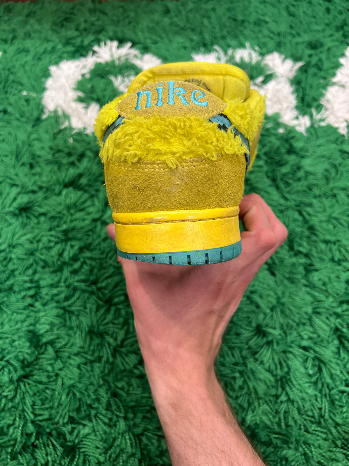Nike SB Dunk Low Grateful Dead Bears Opti Yellow (Preowned 10M)