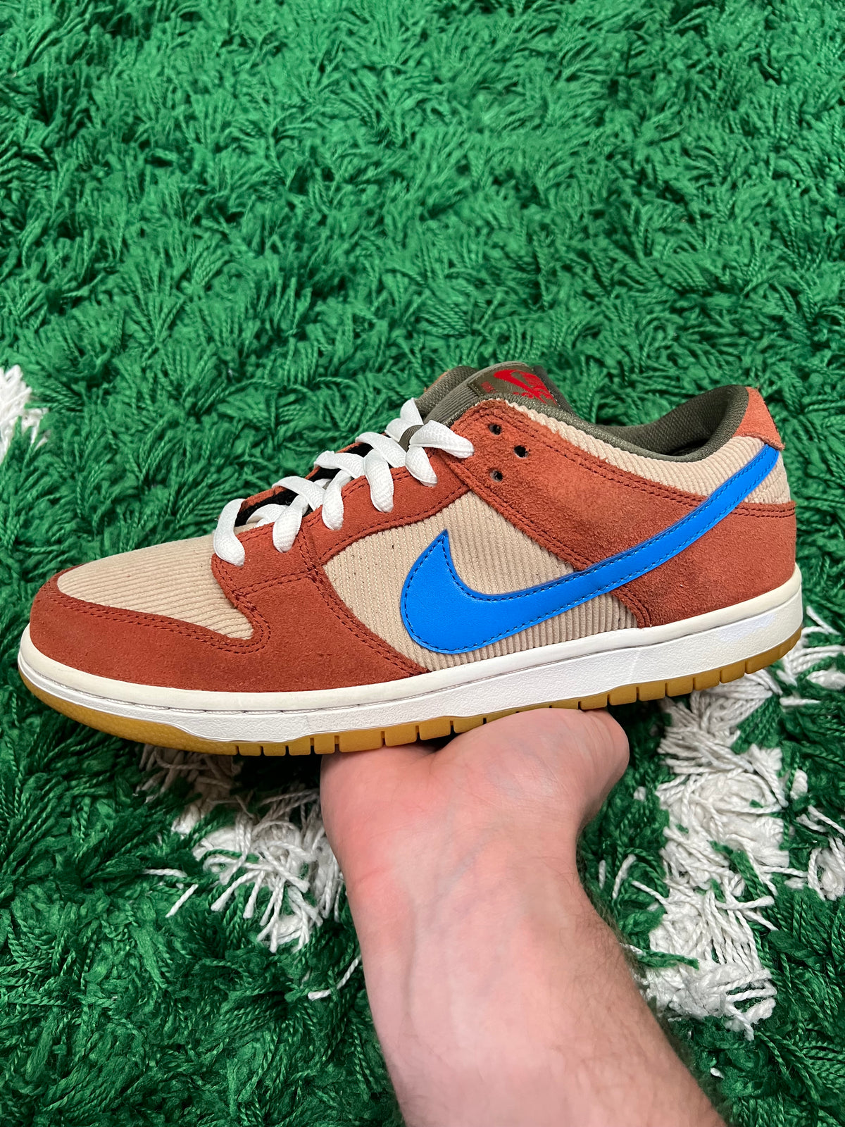 Nike SB Dunk Low Corduroy Dusty Peach (Pre-Owned 8M)