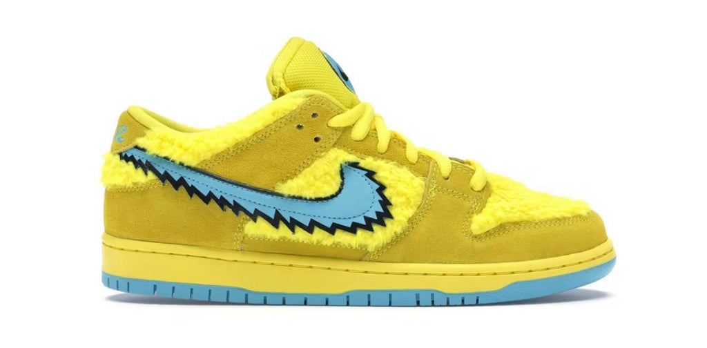 Nike SB Dunk Low Grateful Dead Bears Opti Yellow (Preowned 10M)